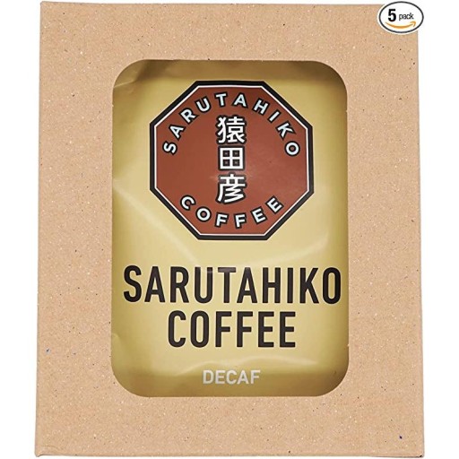 SARUTAHIKO COFFEE Drip Bag Decaf 5bags 1 box