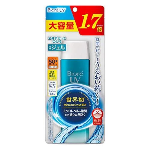 ビオレUV アクアリッチ ウォータリージェル (通常品の1.7倍) 日焼け止め SPF50  / PA     155ミリリットル (x 1)